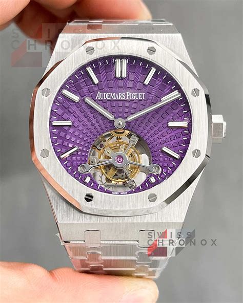 purple dial Audemars Piguet